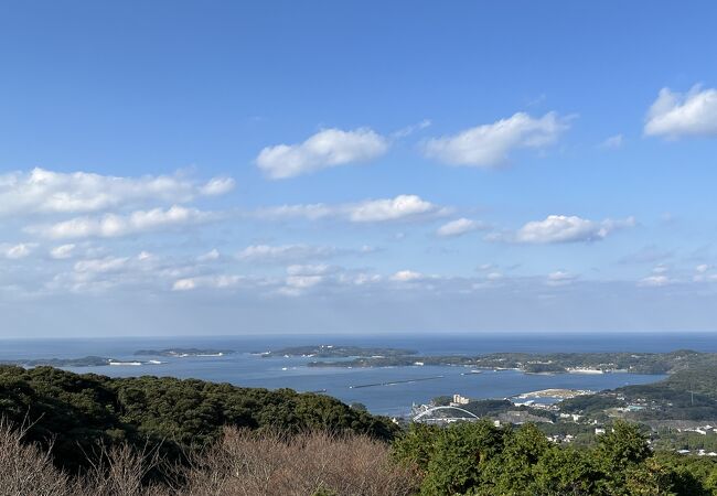 壱岐島を３６０度見渡せる。