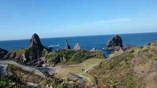 ローソク岩（観音岩）