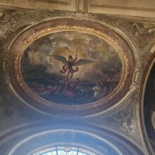 ドラクロワのフレスコ画・天井