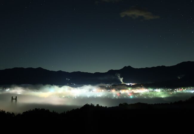 雲海スポットです