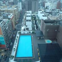 大きなプールがありました。