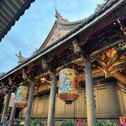 台北の中心近くにある大きなお寺