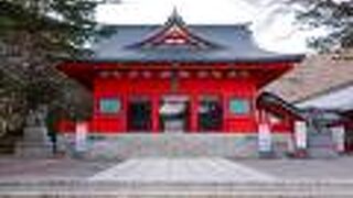 赤城神社(大沼湖畔)