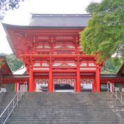 近江大津宮の跡地にある神社