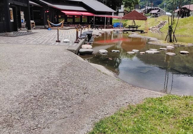 旧三国街道三俣宿にある道の駅