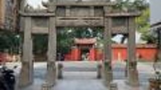 台湾最古の孔子廟、学問所の雰囲気が残っているのが良い