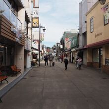 すいていた小町通り