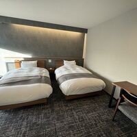 ベッドルームもゆったりしています。