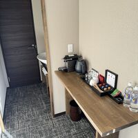 リビングの近くにはコーヒーマシンあり。