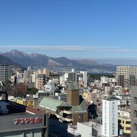 部屋けらの眺望は別府湾まで見られる