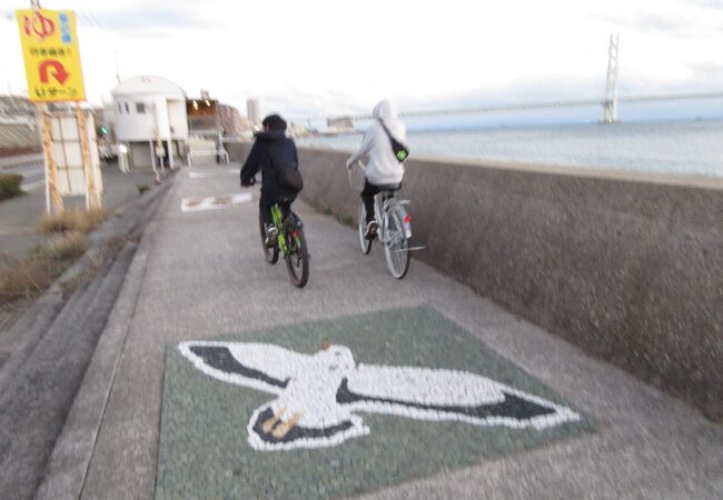 播磨サイクリングロード 浜の散歩道