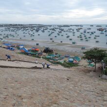 ジープツアー時に立ち寄った際の撮影スポットからの風景