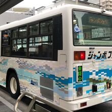 高松港への無料シャトルバス