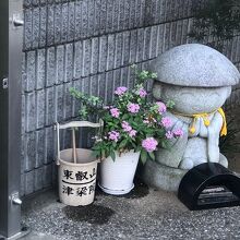 《津梁院》「正門」からの風景