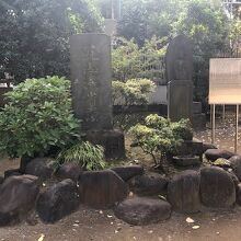 《寛永寺》「尾形乾山墓碑・乾山深省蹟」