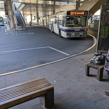 水戸駅からバスで大洗神社へ