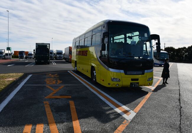 東北自動車道の羽生休憩所