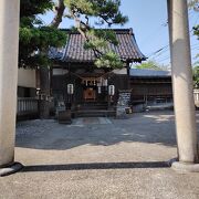 ひがし茶屋街を鎮守する神社