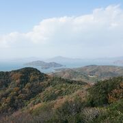 亀老山展望公園がある島