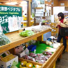 野菜類は少な目でした？