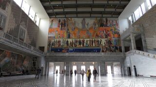 ノーベル平和賞の受賞式の会場に無料で入場できます。