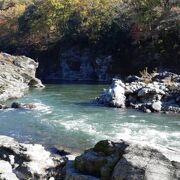 月の石もみじ公園から歩いて