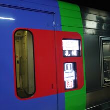 遠軽駅にて　札幌行き