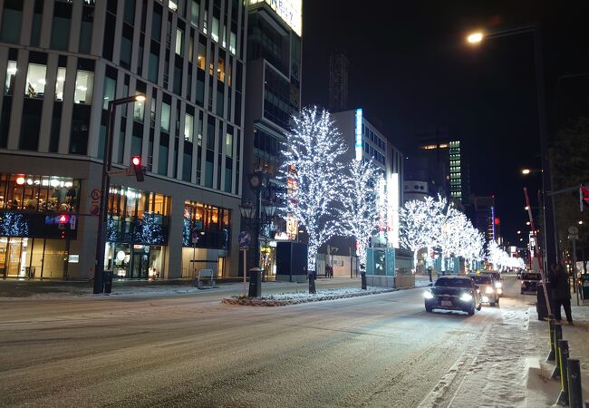 札幌駅前通りの冬は撮影しまくり