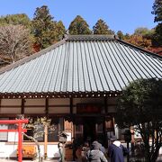 香嵐渓にあるお寺