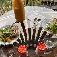 ラナイでの朝食