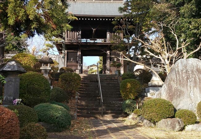 都内のお寺とは思えない静けさ