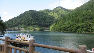 小牧ダム 庄川峡遊覧船