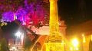 被写体としてとても美しい噴水です