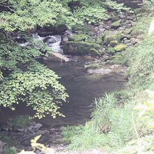 花貫渓谷の風景