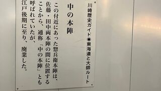 惣兵衛本陣(中の本陣)跡