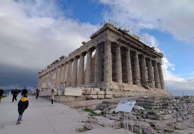 アクロポリスのパルテノン神殿