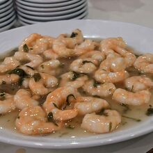 海老の香り炒め　　珍味。