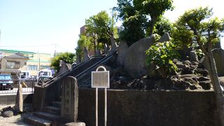 平井浅間神社 / 逆井の富士塚