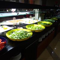 ビュッフェの野菜類