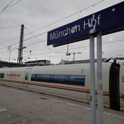 ミュンヘンの鉄道の拠点