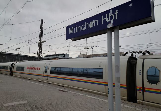 ミュンヘンの鉄道の拠点
