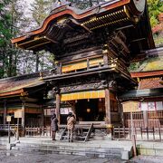 諏訪大社は、4つの神社が諏訪湖周辺に点在していました