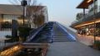 スカイデッキからの眺めが素晴らしい