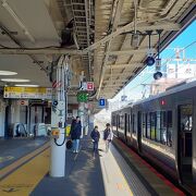 和歌山から天王寺まで「紀州路快速」に乗りました。