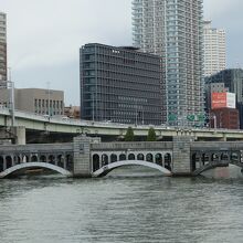 大江橋から見た水晶橋