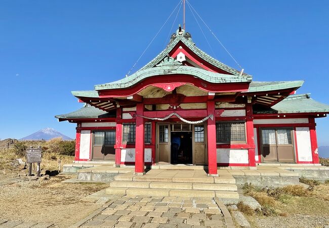 駒ケ岳の山頂に