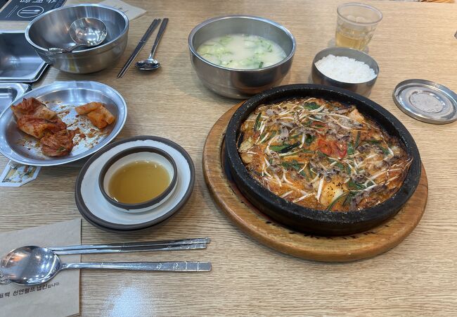 ソウルの朝食の定番