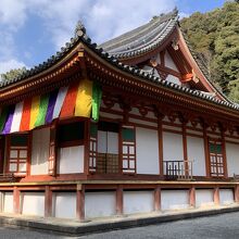 金堂。国宝です。