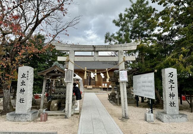 神々が立ち寄る神社