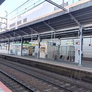 大きな駅